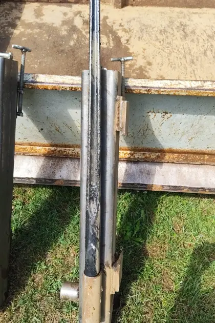 Verkaufe Hubmast inkl. Ballenspieße