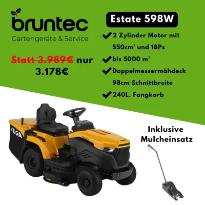 Stiga Estate 598W Rasentraktor