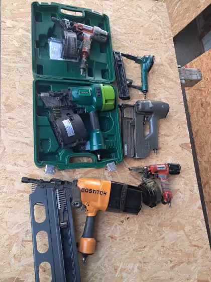 Druckluftnagler, Nagler, Nagelpistole, Coilnagler