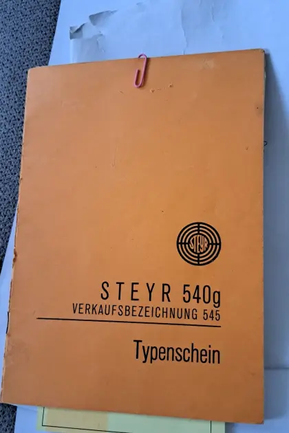Traktor Steyr 540g