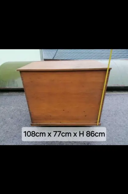 Holztruhe, Holzkiste keilverzinkt