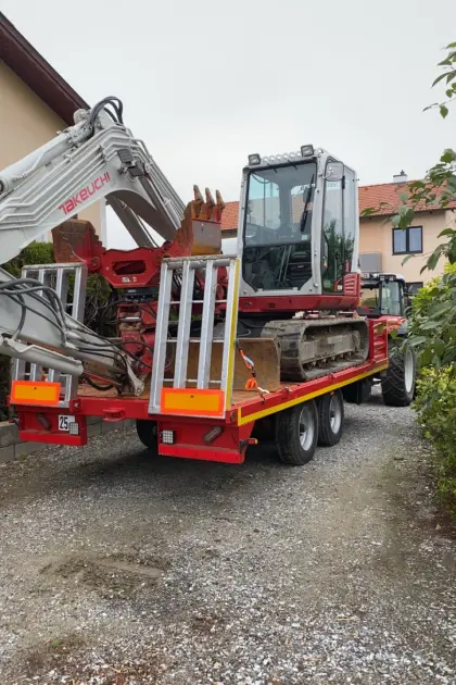 Tieflader Tandem
