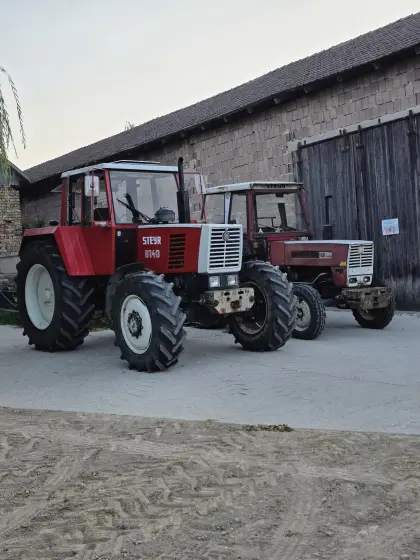 Steyr 8140-8180 Auspuff Plus Serie