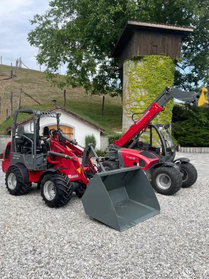 Weidemann 4512 und 1250CX 35