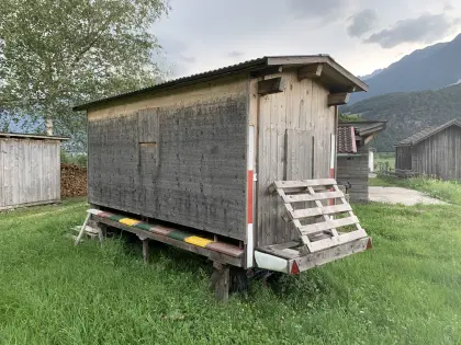 Bienenanhänger, Eigenbau