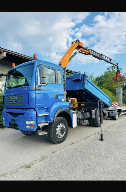 Suche Kipper, Kipper mit Kran, Pritsche mit Kran 4x4, 4x2