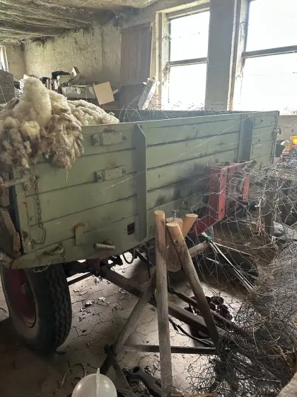 Krone 90 ZK 3-Seitenkipper, 5,7 t, Holzbordwände