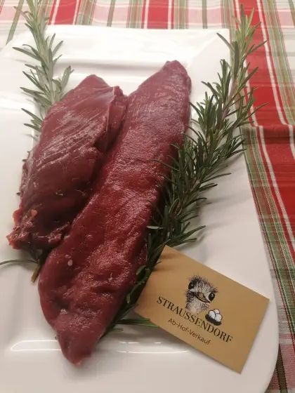 Straußenfleisch