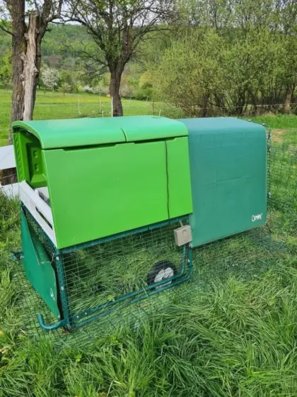 Omlet Eglu Cube Anfänger 4–6 Hühner mobil