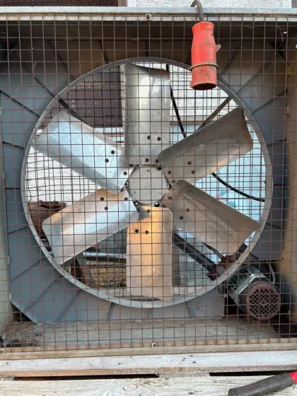Lüfter, Stalllüfter, Ventilator, Kraftstrom