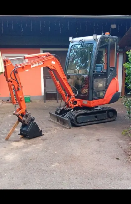 Airman AX 15 Minibagger