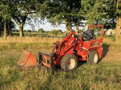 Weidemann 917D/M Hoflader, Schaufel, Adapterrahmen, Ballengabel