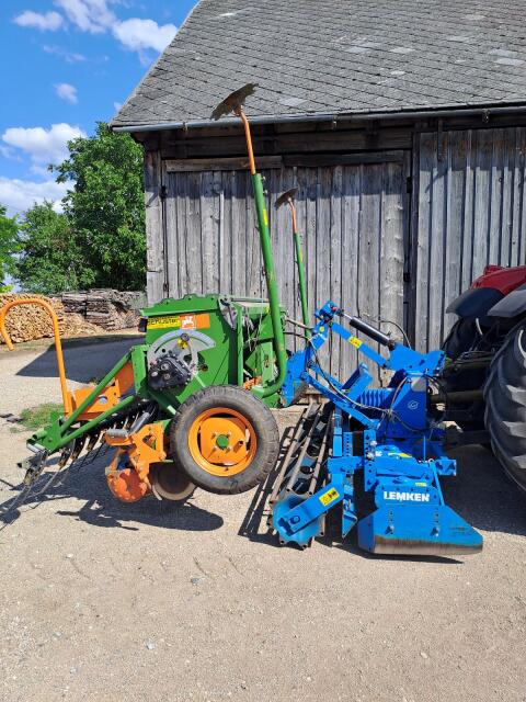 Säkombination Amazone D9 Spezial und Lemken Zirkon 7 300