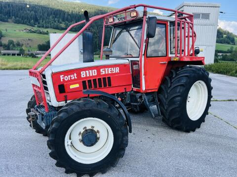 Steyr 8110 Forst, Allrad, Forstaufbau, Druckluft