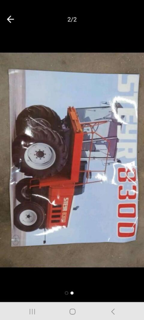 Steyr Trägerfahrzeug Plakat