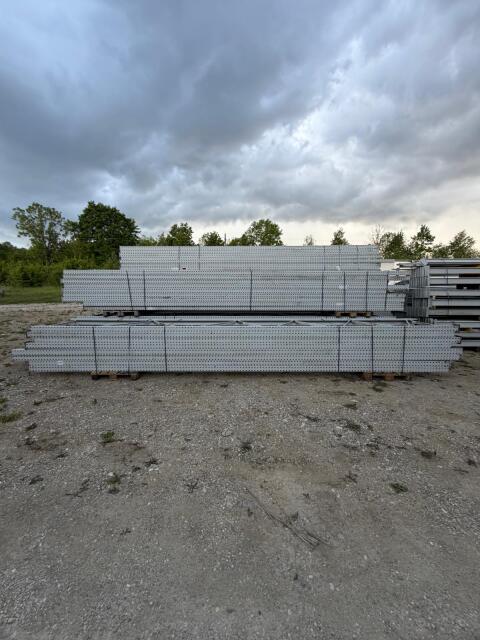 Palettenregal, Schwerlastregal, Fachlast 3.750 kg, ca. 22 lfm, Galler OMEGA