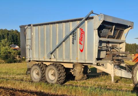 Abschiebewagen Fliegl ASW 261 mit hydr. Abdeckplane