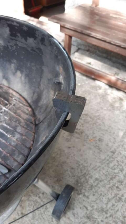 Abstandshalter für Kugelgrill oder Feuerschale