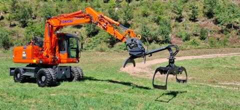 Komatsu PW160-7, 8.140 h, Top-Zustand, viel Zubehör
