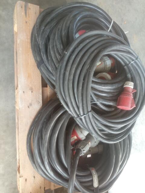 Notstromkabel H07RN-F 5x16 mm² Gummikabel 25 m
