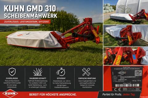 Mähwerk Kuhn GMD 310-FF 2021