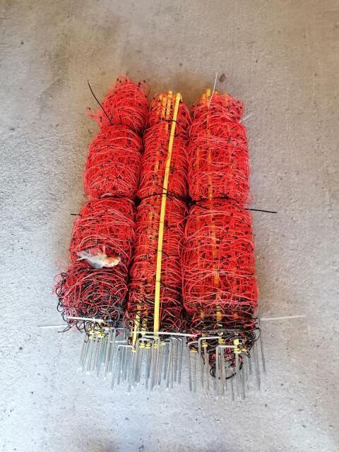 Verkaufe neuen Schafnetzzaun 90 cm, 2 Spitzen, 50 m