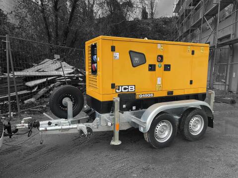 Notstromgenerator JCB G45QS zu mieten