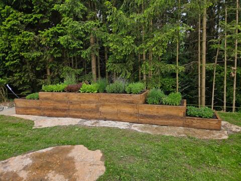 Hochbeete aus Beton