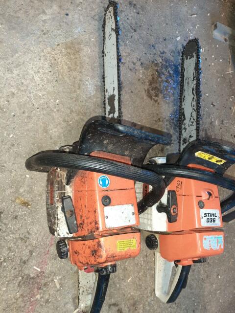 Stihl 036 Motorsägen