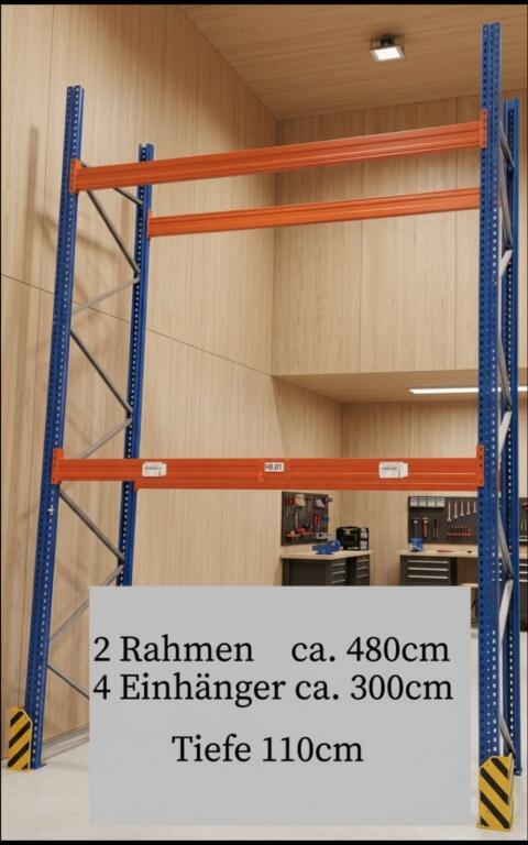Meta Schwerlastregal, Palettenregal