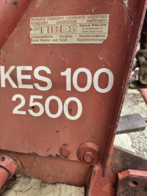 Vrtalkasta brana KRONE KES 100/2500