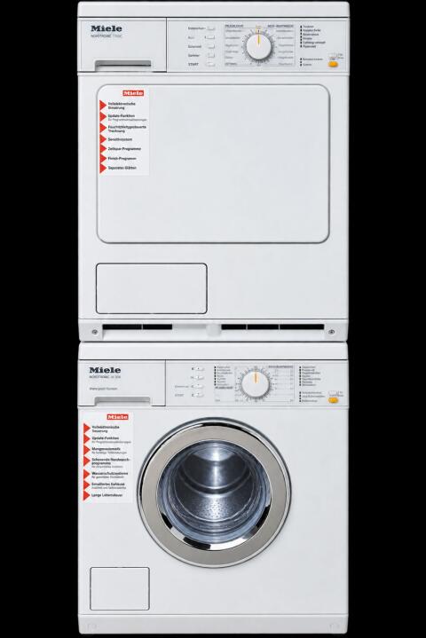 Miele Waschmaschine W308, Trockner T252C