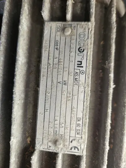 Industrie-Warmluftaggregat mit Radialventilator