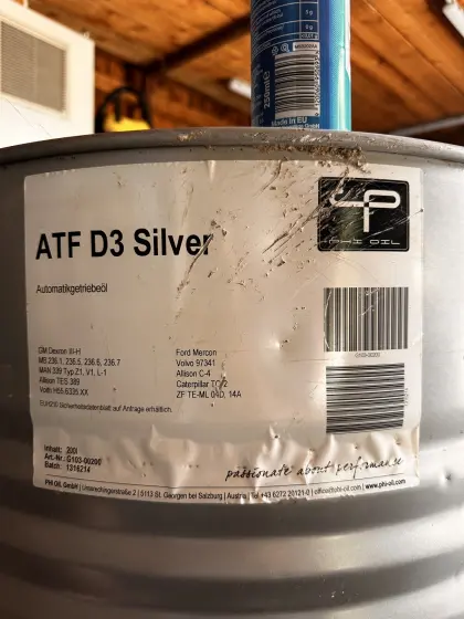PHI Öl ATF D3 Silver 200 l
