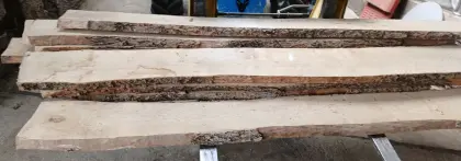 Eschenholzpfosten, Eschenpfosten, trocken