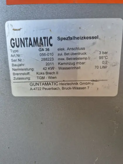 Guntamatic GA36
