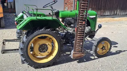 Steyr T80 mit Mähwerk T80