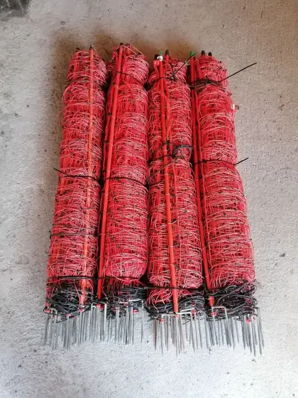 Verkaufe Schafnetzzaun 110 cm, mit Doppelspitzen, 50 m