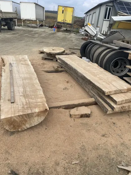 Mobiler Lohnschnitt für XXL-Stämme