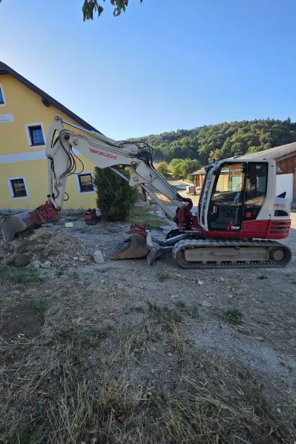 Takeuchi TB 290 Powertilt Verstellausleger
