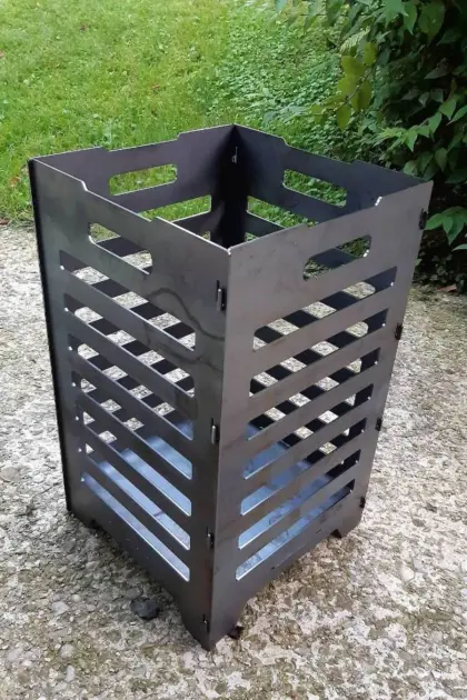 Feuerkorb Stripes