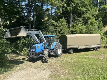 Anhänger, Baggeranhänger, Ballenanhänger, Plateauanhänger Achleitner 2AANH5