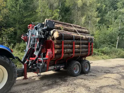 Forstanhänger Beha T1500 zu vermieten