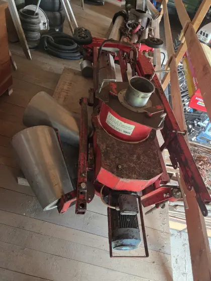 Epple Silofräse 3,5 m Rotor M inkl. Steigleitung, Zyklon