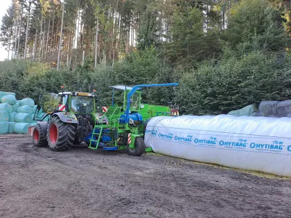 Siloschlauchpresse AG-BAGGER G7000