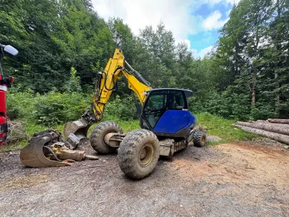 Kaiser S10 Schreitbagger Menzi Kaiser S10