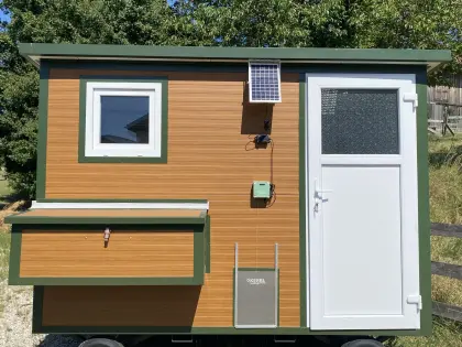 Mobiler Hühnerstall