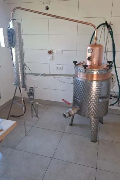 Kovodel 150EL-M Wasserbad-Brennerei