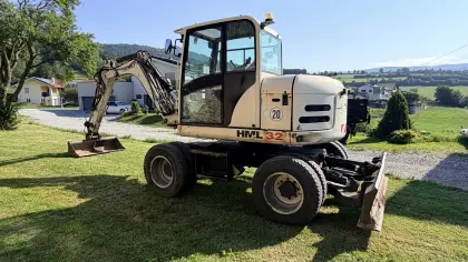Terex HML 32 mit Schnellwechsler CW10, voll einsatzfähig
