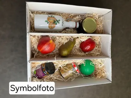 Geschenkkarton für Hofladenprodukte, ca. 450 Stk.